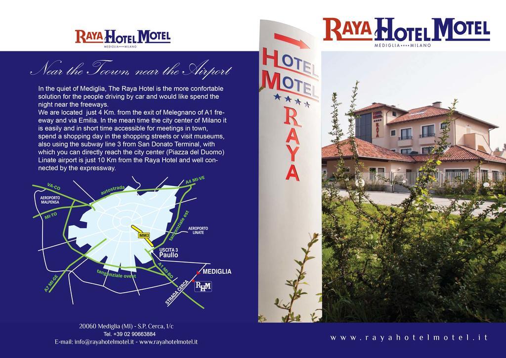 Elysium Hotel Raya Mediglia Екстериор снимка